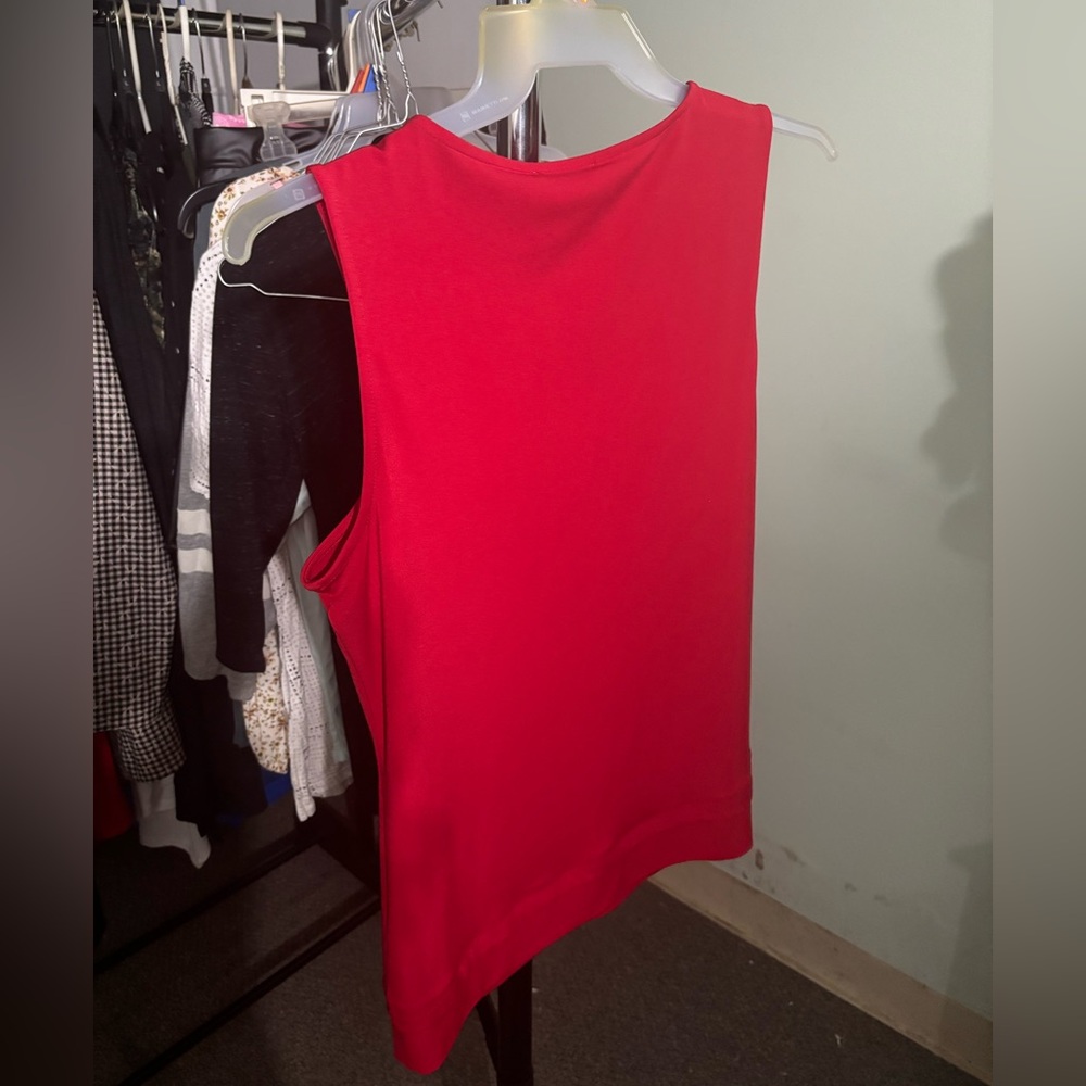 Calvin Klein Bold Red Tank Top - Picture 3 of 4